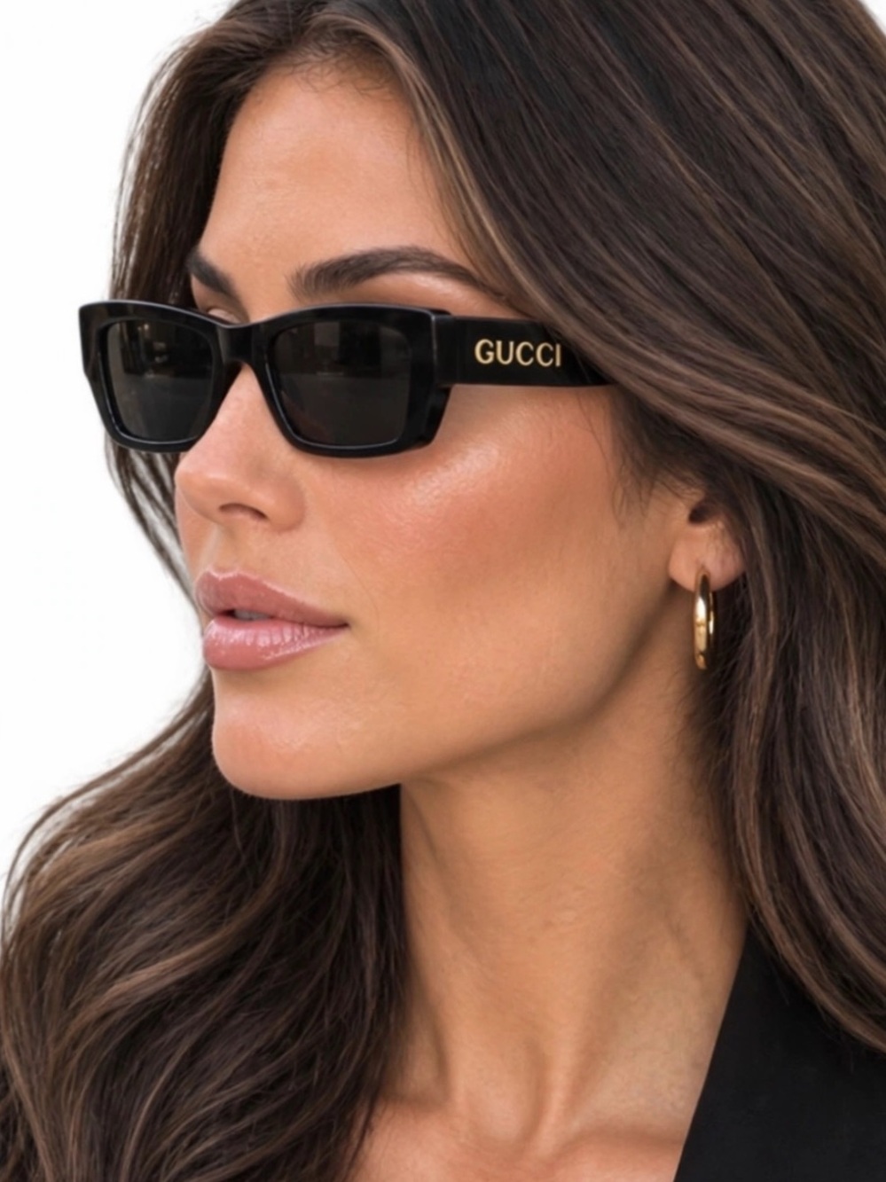 NEW! Gucci Black Cateye Sunglasses | Authentic | Case Included | Never Worn